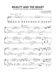 Alan Menken "Beauty And The Beast (arr. Mark Hayes)" Sheet Music Notes |  Download Printable PDF Score 415386