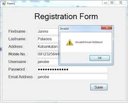 registration form using c 2022