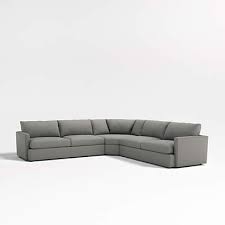 Lounge 3 Piece L Shaped Sectional Sofa