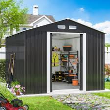 garden tool storage shed