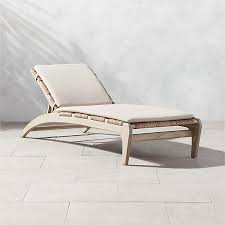 Lodi Woven Outdoor Patio Chaise Lounge