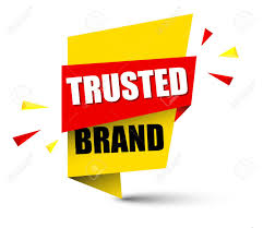 Banner Trusted Brand Icon Design Badge Illustration