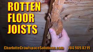 rotten floor joists repair matthews