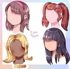 It's common to express a character's personality through their physical features, and the hairstyle is an important part of it. Anime Hairstyles By Danamars On Deviantart