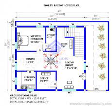 North Facing House Plan Vastu