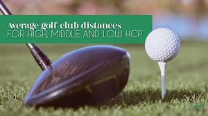 average club distances for high middle