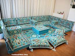 Turkish Sofa Set Turquoise Sofa U