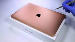 But when i saw it on the stand, on the stores, i still liked it, but not as much. Macbook Air Gold Unboxing Asmr Youtube