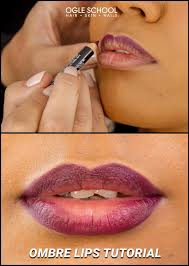 how to create ombré lips cosmetology