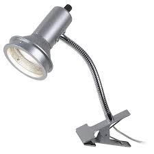 Pro Track Silver Gooseneck Clip Lamp 74409 Lamps Plus