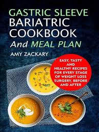 gastric sleeve bariatric cookbook and