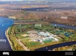Aerial photo of MacDonald Island Park and Miskanaw golf course on ...