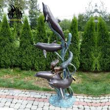 Water Fountains Outdoor Dolphin