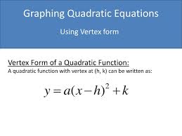 graphing quadratic equations powerpoint