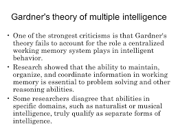 multiple intelligences howard gardner