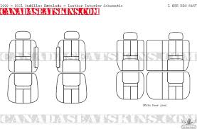 2001 Cadillac Escalade Leather Upholstery