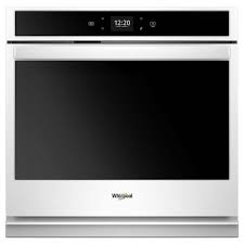 Single Electric Wall Oven In White