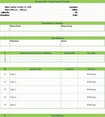 Meeting Agenda Template With Meeting Minutes Agenda Templates