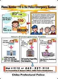 the 110 police emergency number system