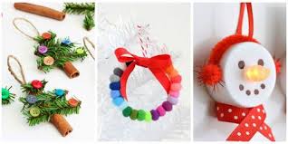 There are some outdoor christmas decorations you can easily make or install with your children, for example. 59 Unique Diy Christmas Ornaments Easy Homemade Ornament Ideas