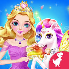 princess unicorn makeup salon app