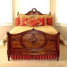 Antique french louis xvi style bedroom suite by master ebeniste francois linke located in new orleans, la brst012: Antique French Louis Xvi Style Bed Frame With Queen Size Mattress Set Ebth