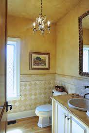 yellow powder room pictures ideas