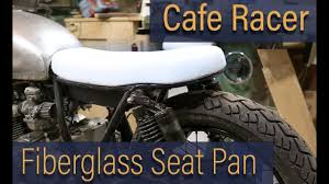 cafe racer fibergl seat pan
