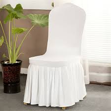 100 Pieces White Spandex Chair Cover