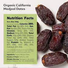 organic california medjool dates