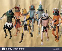 Men dressed as Kachinas by the American Bureau of Ethnology        Wikipedia