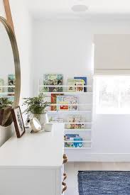White Nursery With Wall Mount Stacked