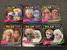 1986 paas halloween makeup activity kit