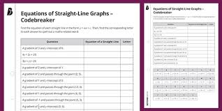 Straight Line Graphs Grants And Y