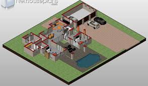 This sort of plan offers some sort of master bedroom and shower apart from the more compact bedrooms and baths, usually located on the opposite ends in. 5 Bedroom House Plans South Africa Double Storey Nethouseplansnethouseplans