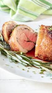lamb loin grilled or roasted to