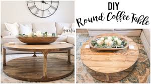Here's how our restoration hardware surfboard coffee table turned out. Restoration Hardware Inspired Diy Round Coffee Table Youtube