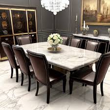 20 Italian Marble Dining Table Designs