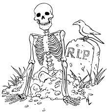 We have here coloring pages that suitable for toddlers and for preschoolers. Skeletons Coloring Pages Coloring Home