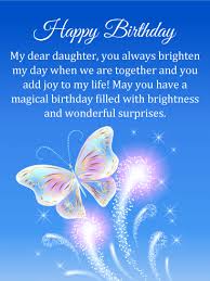 The best gifs are on giphy. Magical Butterfly Happy Birthday Card For Daughter Birthday Greeting Cards By Davia Wishes For Daughter Birthday Wishes For Daughter Birthday Greetings For Daughter