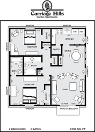 800 sq ft 2 bedroom cottage plans