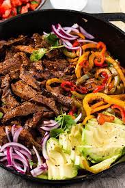 mexican steak fajitas marinade steak