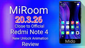 Added bahasa indonasia in rom, now no need to flash patch. Miroom 20 3 26 Pie Port For Redmi Note 4 Mido Review Close To Official New Unlocking Animation