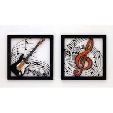 You can also hang a huge music art painting on one of a wall. Upc 758647655205 Splendid Metal Wall Decor 2 Assorted Upcitemdb Com