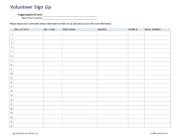 001 Template Ideas Volunteer Sign Wondrous Up Sheet Word In