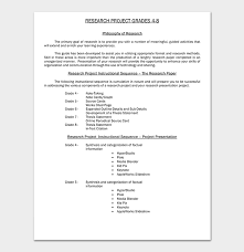 Research Paper Template 13 Free Formats Outlines