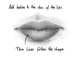 how to draw realistic lips in 7 simple