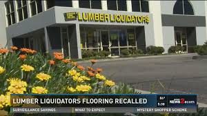 lumber liquidators agrees to recall to