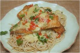 3,895 likes · 3 talking about this. Pan Fried Tilapia Over Angel Hair Pasta With Jalapeno Cream Sauce Lynsey Lou S