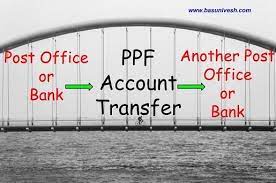 transfer ppf account from post office